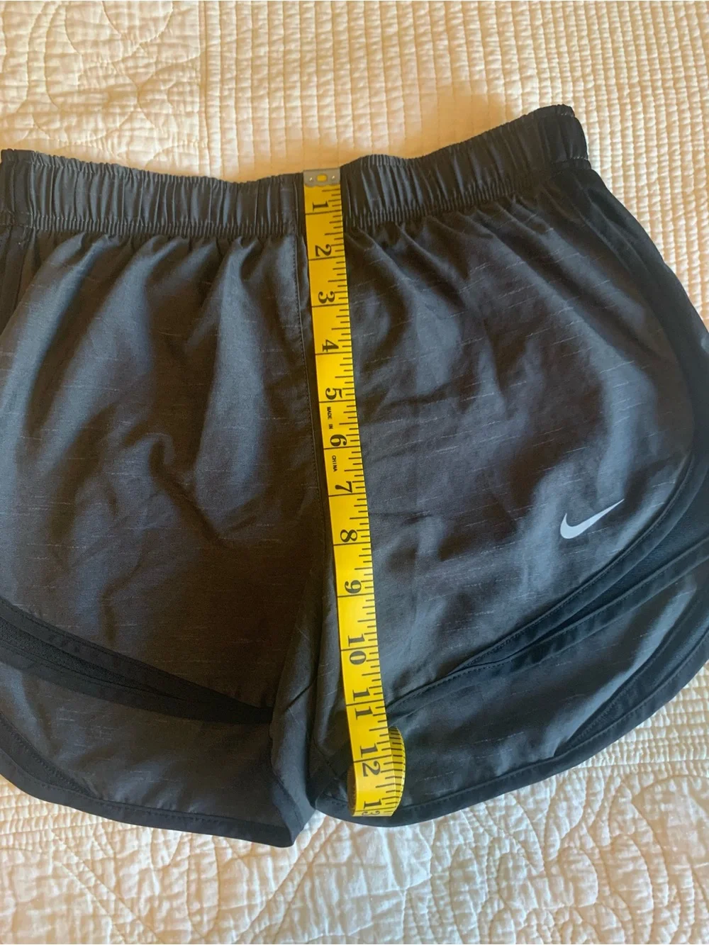 Nike Women's Core Heather Tempo Brief-Lined Running Shorts